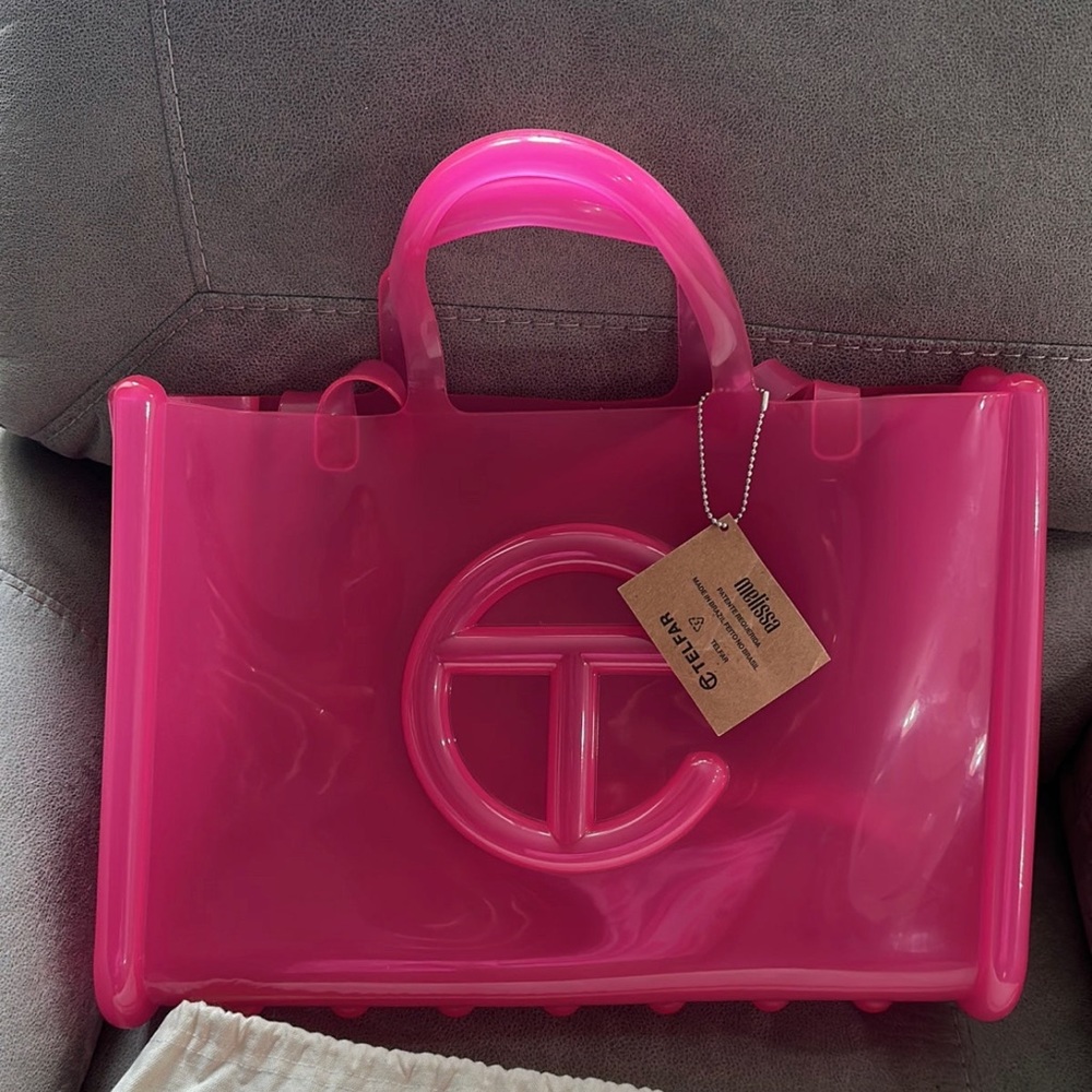 Large Jelly Telfar PINK💕💕💕